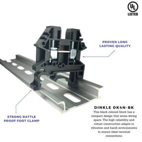 img 1 attached to Dinkle Industrial Electrical Positive Negative Combiner Connector: Efficient Power Management Solution