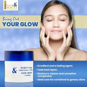 img 3 attached to Fair & White Original Hyperpigmentation Treatment: Skin Lightening Cream for Body with Glycerin - Fade Dark Spots, Knees, Elbows, Face, Armpits | 6.76 Fl oz / 200 ml