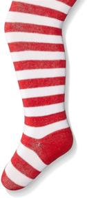 img 1 attached to Носки для девочек Jefferies Socks с белой полоской.