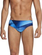 speedo swimsuit brief printed colors logo