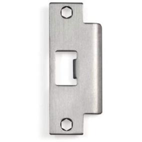 img 1 attached to 🔒 CL100218 ASA Strike Plate - 1-1/4&#34; x 4-7/8&#34; x 3/32&#34; by Tell Manufacturing