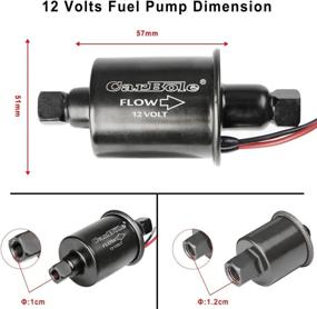 img 1 attached to Электрический насос для перекачки топлива CarBole