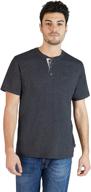 heather x large lee henley t-shirt for men's clothing in shirts logo