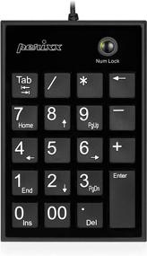 img 4 attached to 🔢 Perixx PPD-202: Silent Slim Numeric Keypad with Big Print Font and Tab Key