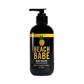 img 4 attached to Revitalize Hands with Walton Wood Farm Hand Rescue Pump (Beach Babe) – Fresh-cut Pineapple Formula | Vegan-Friendly and Paraben-Free – 8 oz