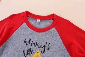 img 2 attached to 👕 Adorable Mommys Valentine Gray Baseball T Shirt for Boys: Clothing, Tops, Tees & Shirts