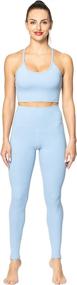 img 2 attached to 🔆 Sunzel Women's Crop Top Tank without Pads - Camisole Sports Bra for Yoga, Workout, and More