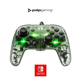 img 4 attached to 🎮 Afterglow Prismatic LED Deluxe+ Audio Wired Controller: Multicolor for Nintendo Switch - Enhance Your Gaming Experience