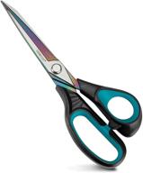 scissors qmvess multipurpose stainless cardboard logo