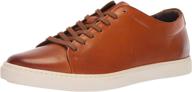 stylishly versatile: allen edmonds 👟 canal court walnut men's fashion sneakers logo