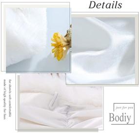 img 2 attached to Bodiy Shawls Wedding Sleeveless Bridesmaids Women's Accessories for Scarves & Wraps