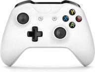 🎮 jorrep wireless xbox controller for xbox one, xbox one s/x, xbox series x/s consoles, pc windows 7/8/10, gaming controller with audio jack - white logo