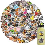 🐾 100pcs cute nature animal stickers for kids, decals for laptop, water bottles, bike, skateboard, luggage, computer, hydro flask, toy, phone, snowboard logo