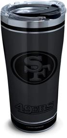 img 4 attached to 🏈 20oz NFL San Francisco 49ers Stainless Steel Tumbler - Tervis Triple Walled Insulated Cup for Hot and Cold Drinks, NFL 100