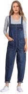 medium women's casual overalls from soojun - convenient and stylish women's clothing logo