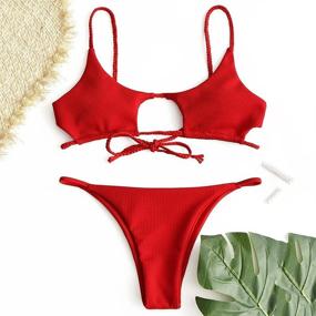 img 3 attached to ZAFUL Bikini Swimsuit Bathing Women's Clothing for Swimsuits & Cover Ups - Womens Fashion for Beachwear