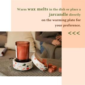 img 2 attached to 🕯️ Cocopin 2-in-1 Luxurious Wax Melter: Electric Candle Warmer, Bold Gold Décor, 100% Safe with No Flame, Wick, or Soot