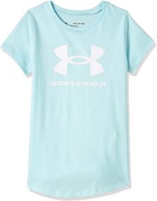 img 4 attached to 👚 Active Girls' Clothing: Under Armour Sportstyle Graphic Short Sleeve