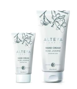 img 2 attached to 🌹 Alteya Organics Moisture Dew Hand Cream - Certified Organic Rose and Jasmine Hand Treatment, 3 Fl Oz/90 ml - Moisturizing and Softening