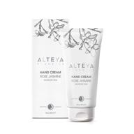 🌹 alteya organics moisture dew hand cream - certified organic rose and jasmine hand treatment, 3 fl oz/90 ml - moisturizing and softening logo