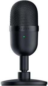 img 4 attached to 🎙️ Razer Seiren Mini USB Streaming Microphone: Exceptional Supercardioid Pickup and Professional Recording Quality - Compact Design with Durable Tilting Stand and Shock Resistance - Classic Black