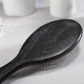 img 1 attached to 👩 The Ultimate BESTOOL Hair Brush: Paddle Detangler with Metal Bristles for Easy Detangling & Massaging, Suitable for Women/Men/Kids, Anti-Static - Perfect for All Hair Types, Wet or Dry, Ideal for Daily Use