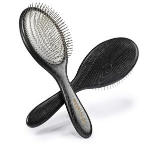 img 4 attached to 👩 The Ultimate BESTOOL Hair Brush: Paddle Detangler with Metal Bristles for Easy Detangling & Massaging, Suitable for Women/Men/Kids, Anti-Static - Perfect for All Hair Types, Wet or Dry, Ideal for Daily Use