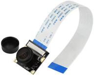 📷 e&amp;o fisheye wide angle camera module: enhanced day/night vision webcam sensor for raspberry pi 3 b, pi 4b, a/b/b+ and 3 b+ logo