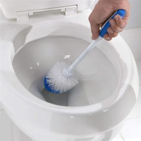 img 1 attached to 🧼 Ultimate Cleaning Solution: Mr. Clean Round Bowl Brush and Caddy Set - 440434