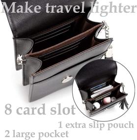 img 2 attached to 👜 Модные женские сумочки для IPhone XS Max Plus XR: Стильные сумки и кошельки