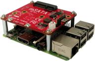 ableconn raspberry pi usb 🍓 to msata конвертер платы расширения соединяемой стопкой логотип