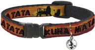 buckle down breakaway cat collar oranges logo