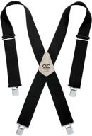 custom leathercraft 110blk heavy suspenders logo