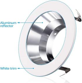 img 3 attached to 🔦 Enhanced Lighting Solution: TORCHSTAR Recessed Aluminum Reflector Remodel