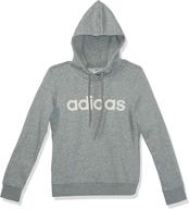 👘 functional fashion: adidas women's essentials linear pullover hoodie логотип