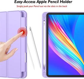 img 1 attached to IMieet New IPad Pro 11 Inch Case 2021(3Rd Gen) With Pencil Holder [Support IPad 2Nd Pencil Charging/Pair]