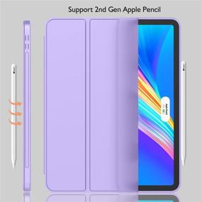 img 2 attached to IMieet New IPad Pro 11 Inch Case 2021(3Rd Gen) With Pencil Holder [Support IPad 2Nd Pencil Charging/Pair]