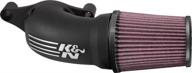 🏍️ k&amp;n cold air intake kit: boost horsepower with high performance: 50-state legal: designed for 2017-2018 harley davidson (road king, ultra limited, street glide, special, freewheeler)57-1139 logo