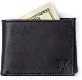 img 3 attached to Classic Leather Men´S Wallet Minimalist Men's Accessories
