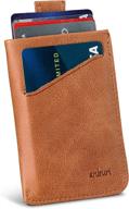 👜 anburi italian leather cinnamon men's accessories and wallets: card cases and money organizers logo