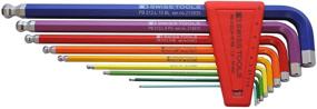 img 1 attached to 🌈 PBSwissTools PB 212LH-10 RB Long Rainbow Ball-End Hex Set