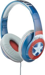 img 3 attached to Avengers Captain America Over Ear Headphones with Built-in Microphone - Vi-M40CA.FX