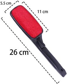 img 2 attached to 🧹 HomeAide (2 Pack) Magic Lint Brush: Ultimate Pet Hair Remover for Clothing with 360° Swivel