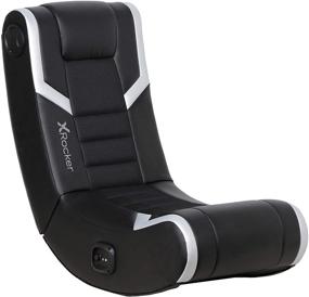 img 4 attached to 🎮 Enhance Your Gaming Experience with the X Rocker Eclipse Floor Rocker Gaming Chair