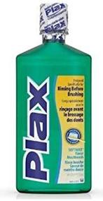 img 1 attached to Plax Anti-Plaque Dental Rinse, Soft Mint - 24 Oz (Pack of 2): Ultimate Oral Care Solution for a Fresh & Healthy Mouth