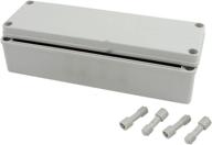 dustproof ip67 junction box 📦 diy case enclosure: awclub 10x3.2x2.6 (250mmx80mmx65mm) gray logo