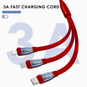 img 2 attached to CAFELE Multi USB Charging Cable 1-Pack Industrial Electrical