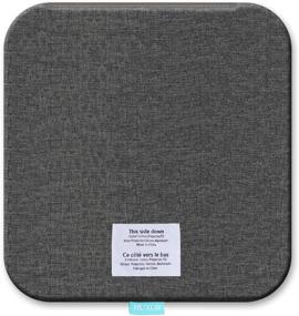 img 1 attached to 12x12 inch Gray Heat Press Mat, Reusable Craft Ironing Insulation Mat Compatible with Cricut Easypress 2/Easypress for Vinyl Transfer Projects