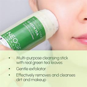 img 1 attached to DERMALOGY от NEOGENLAB Real Fresh Cleansing Stick Зеленый чай - Гидратирующий миниатюрный средство для удаления макияжа с экстрактом зеленого чая.