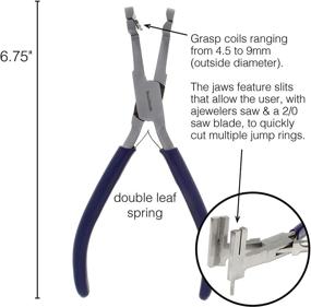 img 3 attached to 🔧 Beadsmith Jump Ring Coil-Cutting Pliers: Essential Jewelry Making Tool